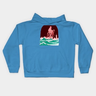 Cthulu in the City Kids Hoodie